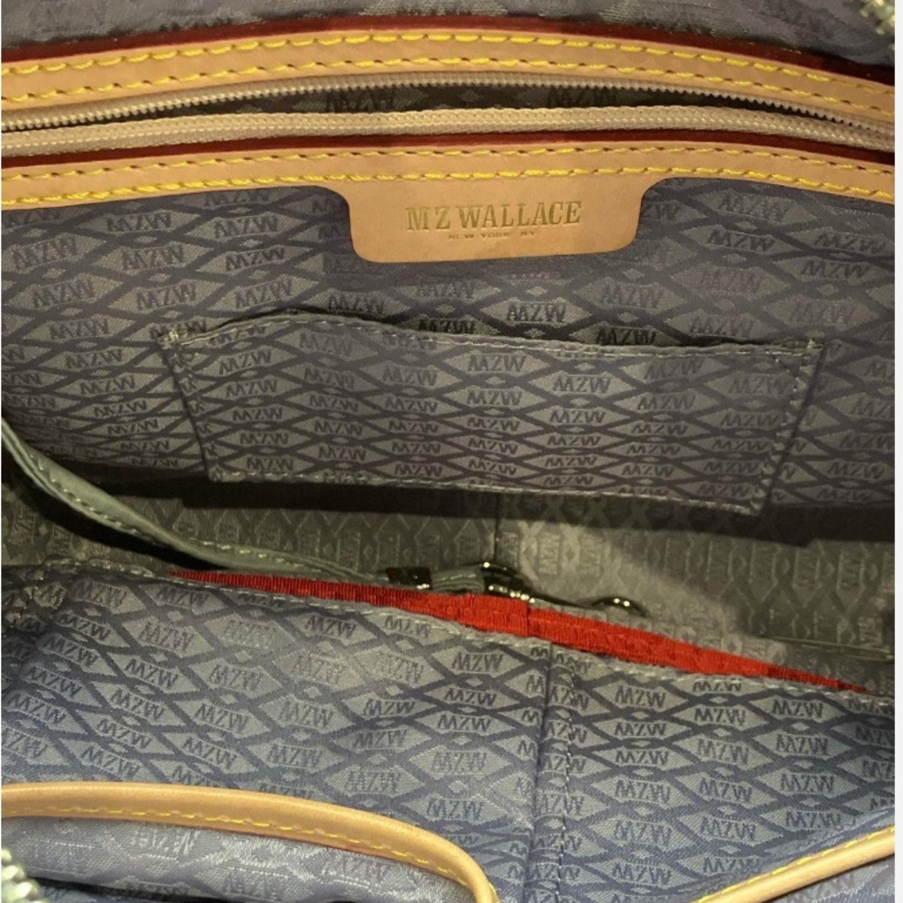 MZ Wallace, Stunning, Gray/Mint Purse, EUC - Picture 2 of 5